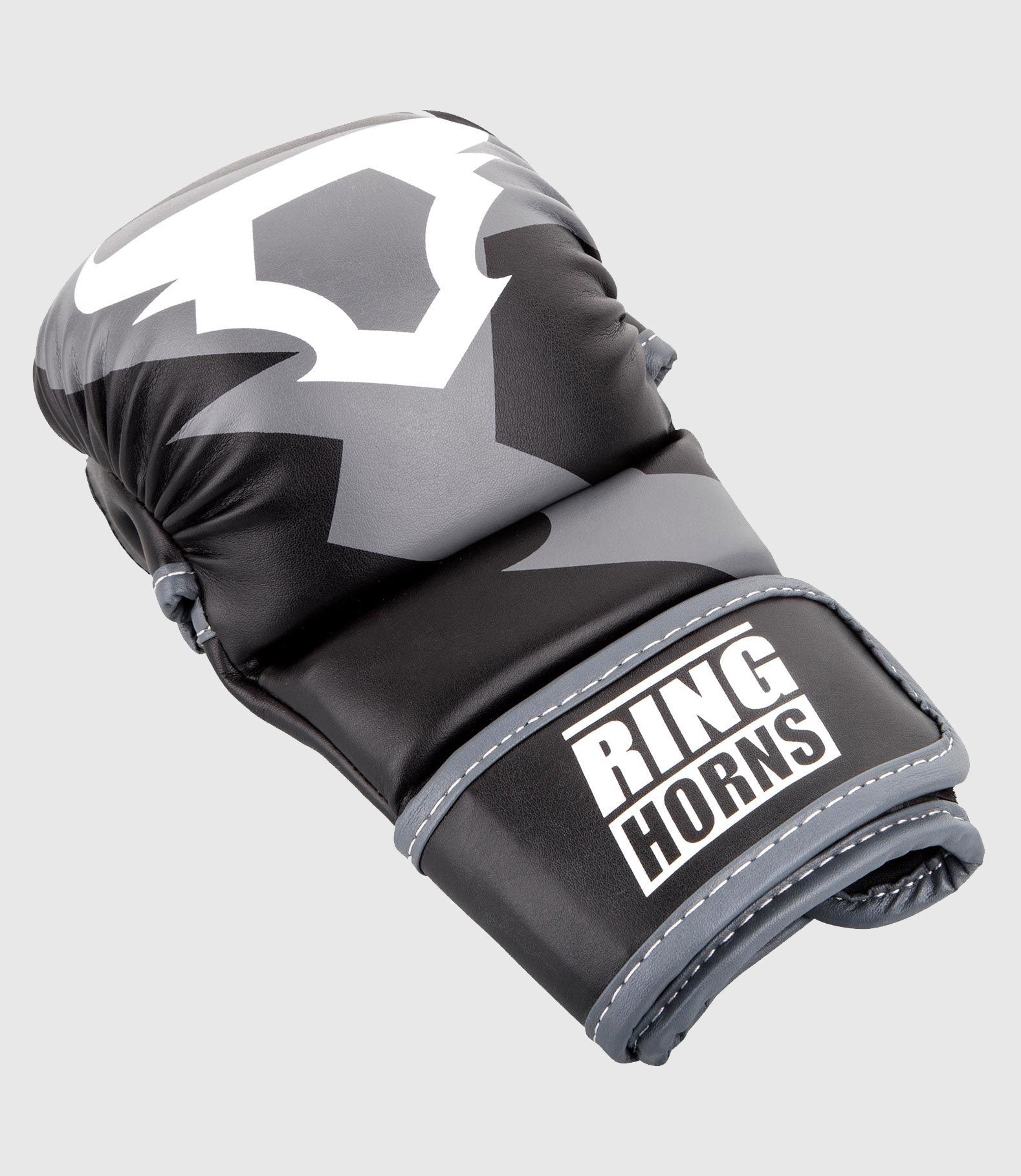 Ringhorns MMA Handschoenen Charger Sparring - Zwart/Grijs/Wit - MMA Handschoenen