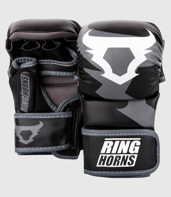 Ringhorns MMA Handschoenen Charger Sparring - Zwart/Grijs/Wit