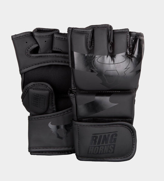 Ringhorns MMA Handschoenen Charger - Zwart/Zwart