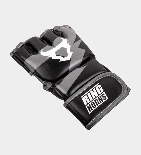 Ringhorns MMA Handschoenen Charger - Zwart/Grijs - MMA Handschoenen