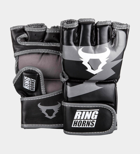 Ringhorns MMA Handschoenen Charger - Zwart/Grijs - MMA Handschoenen