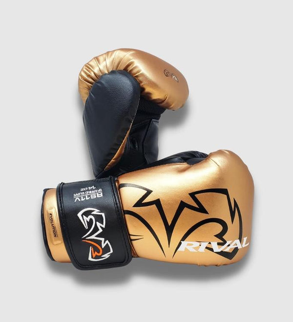 Rival Bokshandschoenen RS11V Evolution - Goud/Zwart