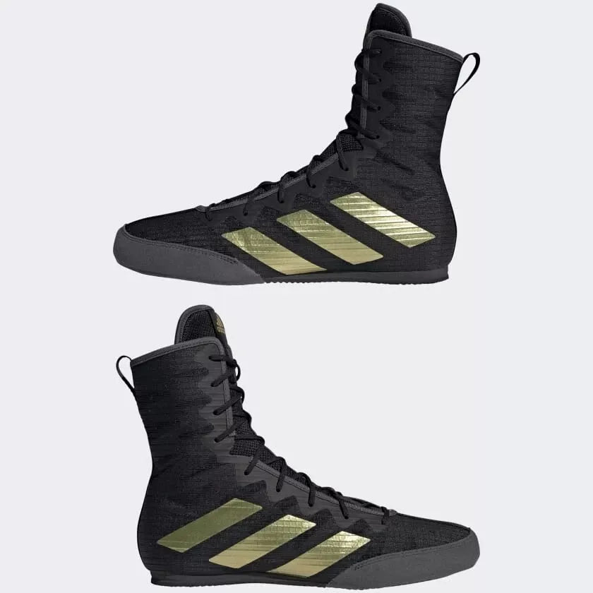 Adidas Boksschoenen Box Hog 4 - Zwart/Goud