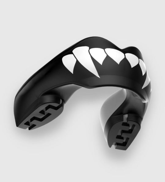 Safejawz Bitje Voor Beugel Dracula - Zwart/Wit