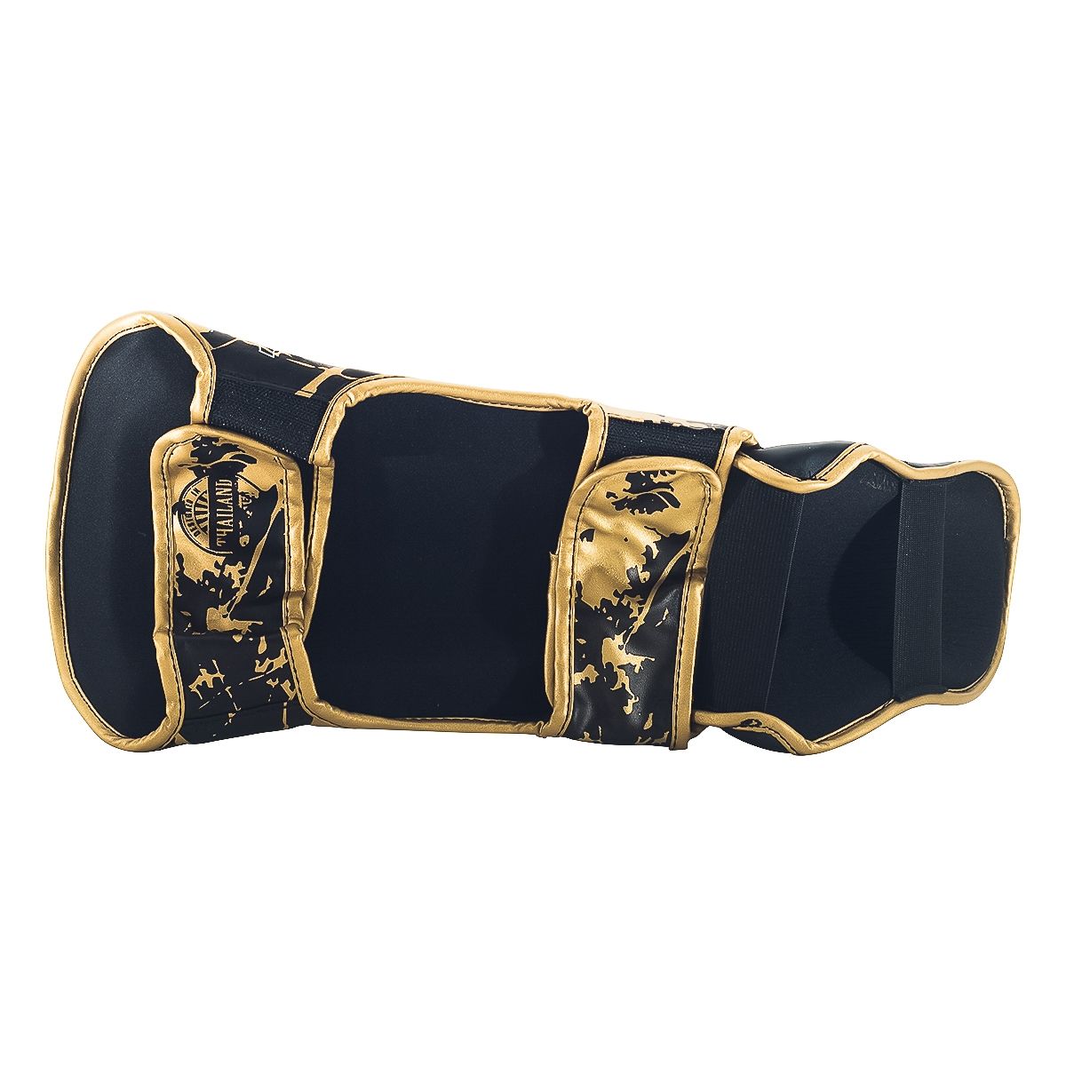 Booster Kickboks Scheenbeschermers Kids Marble - Zwart/Goud