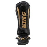 King Pro Boxing Kickboxing Shin Guards Shogun - Black/Gold
