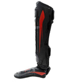 King Pro Boxing Kickboxing Shin Guards Shogun - Black/Red