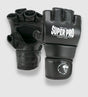 Super Pro Combat Gear Brawler MMA handschoenen - Zwart/Wit - MMA Handschoenen