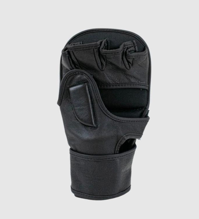 Super Pro Combat Gear MMA Shooter Handschoenen - Zwart/Goud - MMA Handschoenen