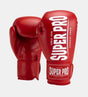 Super Pro (Kick)Bokshandschoenen Champ - Rood/Wit - (Kick)Bokshandschoenen