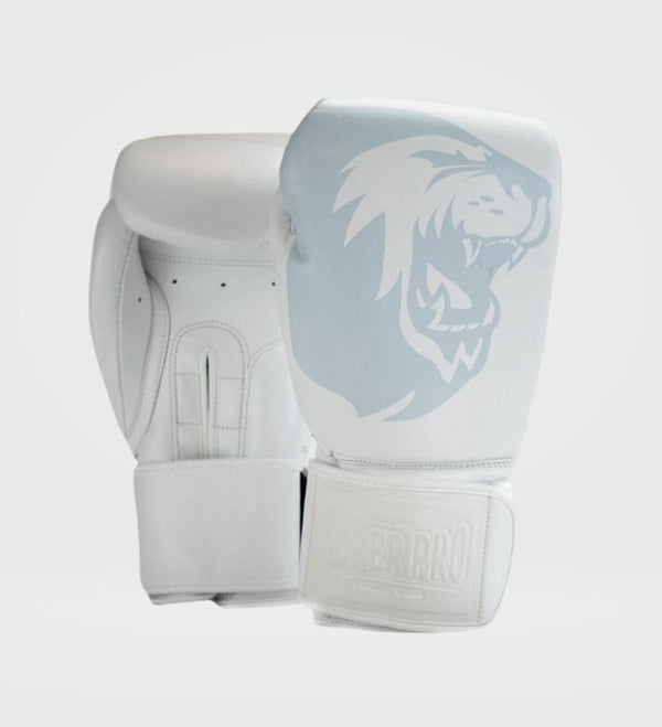 Super Pro Bokshandschoenen Legend - Wit/Grijs