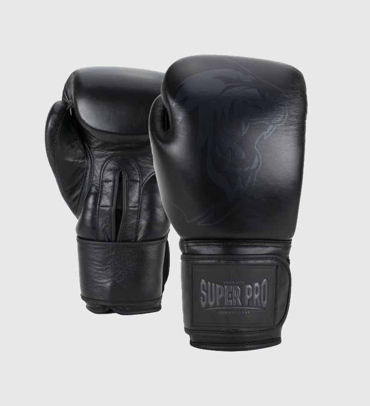 Super Pro (Kick)Bokshandschoenen Legend - Zwart - (Kick)Bokshandschoenen