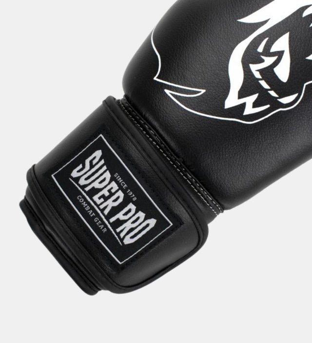 Super Pro Boxing gloves Talent Kids – Black/White – Boxing gloves