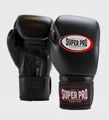 Super Pro (Kick)Bokshandschoenen Thai Pro - Zwart - (Kick)Bokshandschoenen
