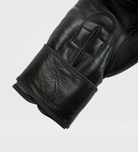 Super Pro (Kick)Bokshandschoenen Thai Pro - Zwart - (Kick)Bokshandschoenen