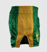 Super Pro Kickboks Broekje Brave - Groen/Goud - Shorts