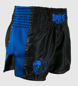Super Pro Kickboks Broekje Brave - Zwart/Blauw - Shorts