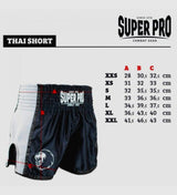 Super Pro Kickboks Broekje Brave - Zwart/Roze - Shorts
