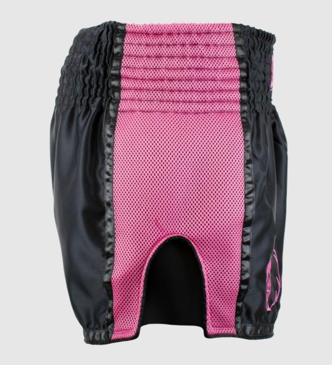 Super Pro Kickboks Broekje Brave - Zwart/Roze - Shorts