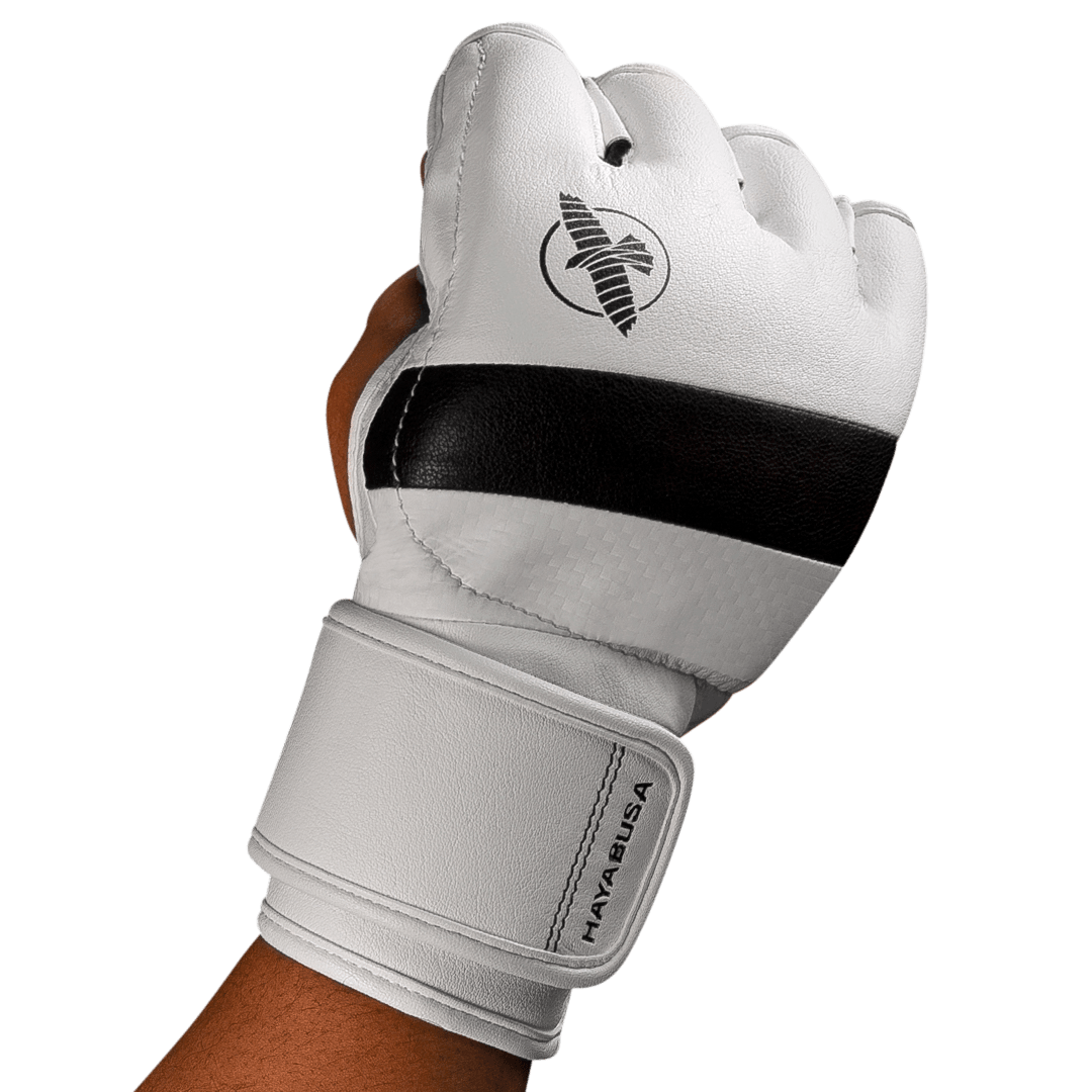 Hayabusa MMA Handschoenen T3 - Wit/Zwart