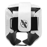 Hayabusa Hoofdbeschermer T3 met wang bescherming - Wit/Zwart