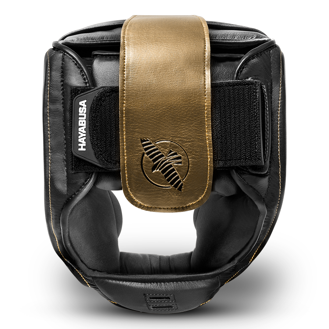 Hayabusa Hoofdbeschermer T3 - Zwart/Goud