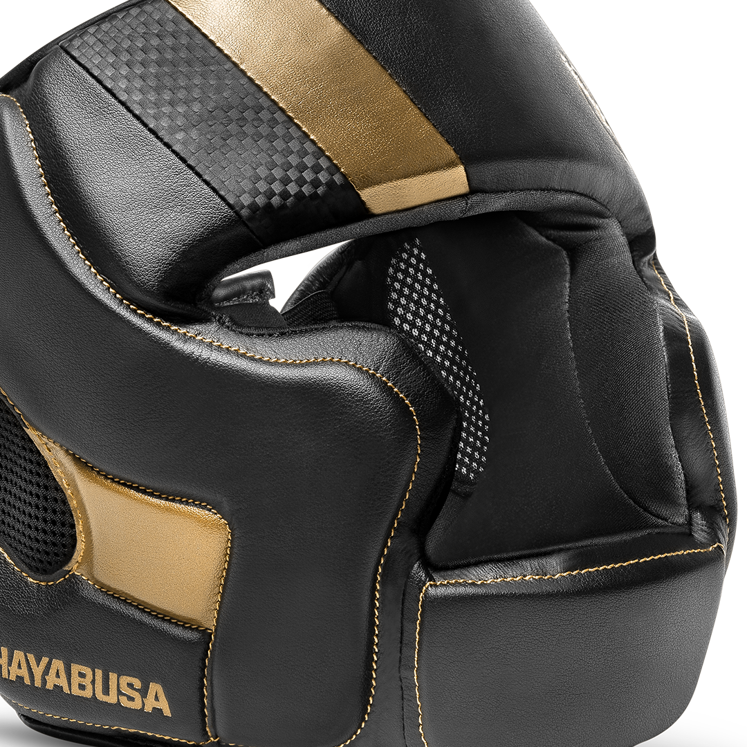 Hayabusa Hoofdbeschermer T3 - Zwart/Goud