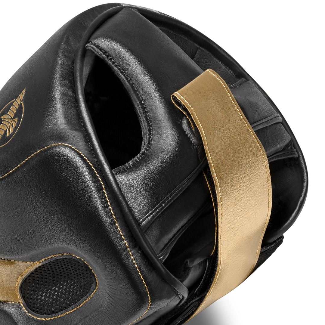 Hayabusa Hoofdbeschermer T3 - Zwart/Goud