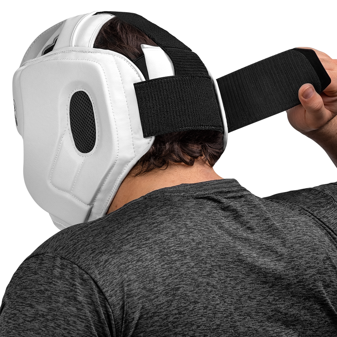 Hayabusa Hoofdbeschermer T3 - Wit/Zwart