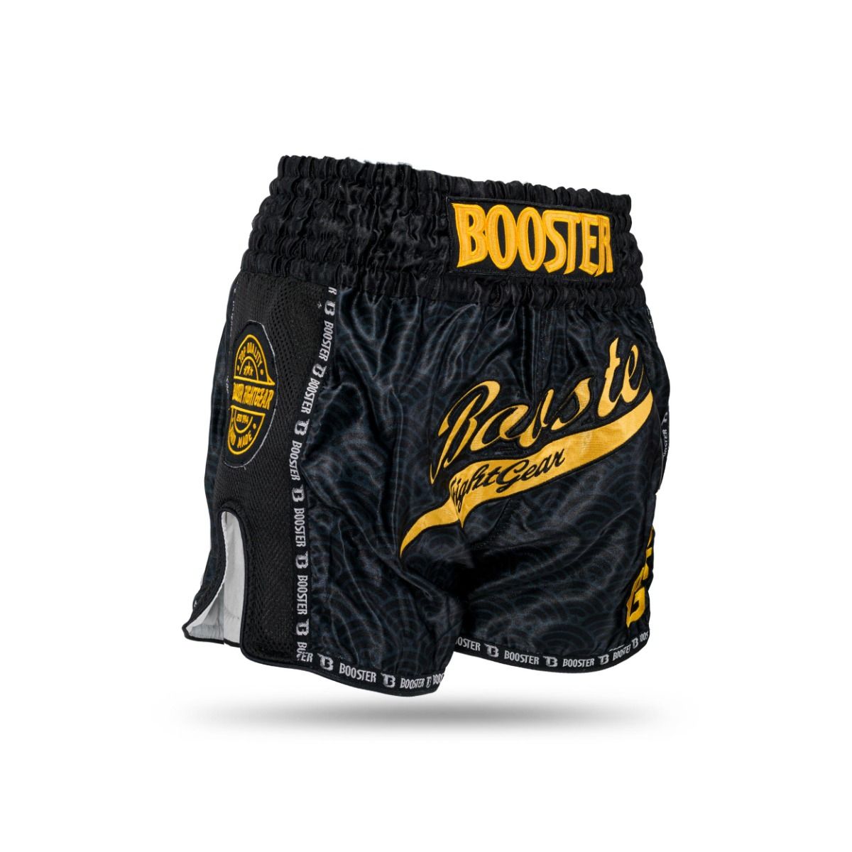 Booster Kickboks Shorts Slugger Wave - Zwart/Goud