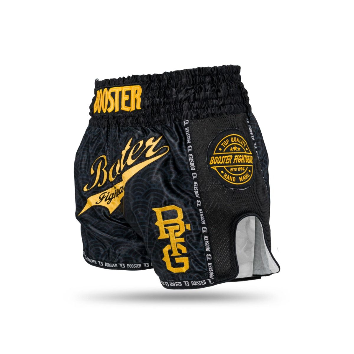 Booster Kickboks Shorts Slugger Wave - Zwart/Goud