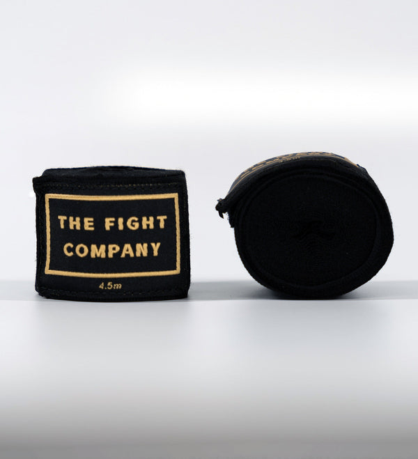 TFC Bandages Premium - Zwart/Goud