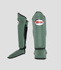 Twins Kickboks Scheenbeschermers - Leger Groen - Scheenbeschermers
