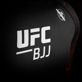 Hayabusa UFC BJJ Rashguard Lange Mouwen - Zwart/Rood