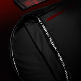 Hayabusa UFC BJJ Rashguard Lange Mouwen - Zwart/Rood