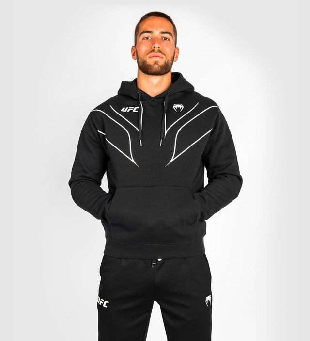 UFC Venum Hoodie 2.0 – Černá/Bílá – Mikiny a bundy