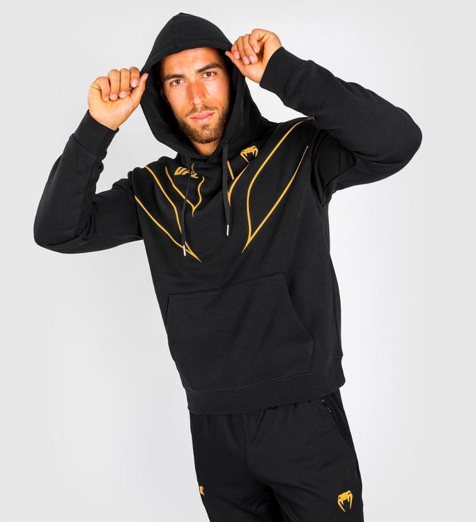 UFC Venum Hoodie Champion 2.0 - Zwart/Goud - Truien & Vesten