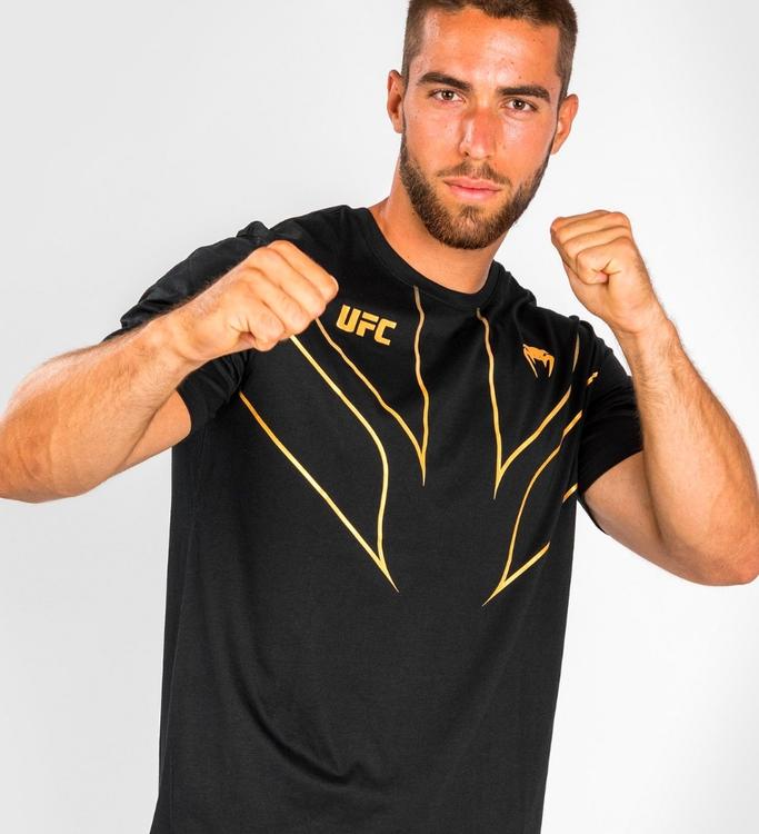 UFC Venum T-shirt Fight night 2.0 - Zwart/Goud - T-Shirt
