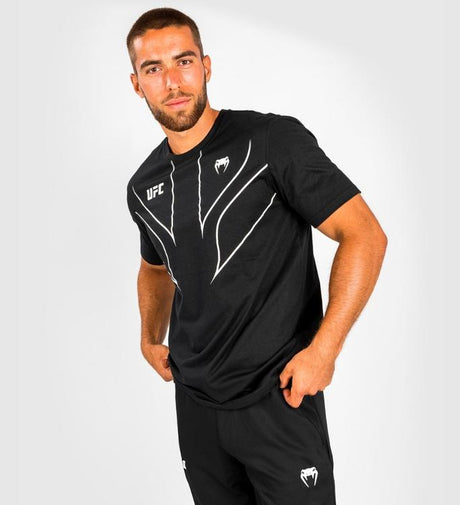 UFC Venum T-shirt Fight night 2.0 - Zwart/Wit - T-Shirt