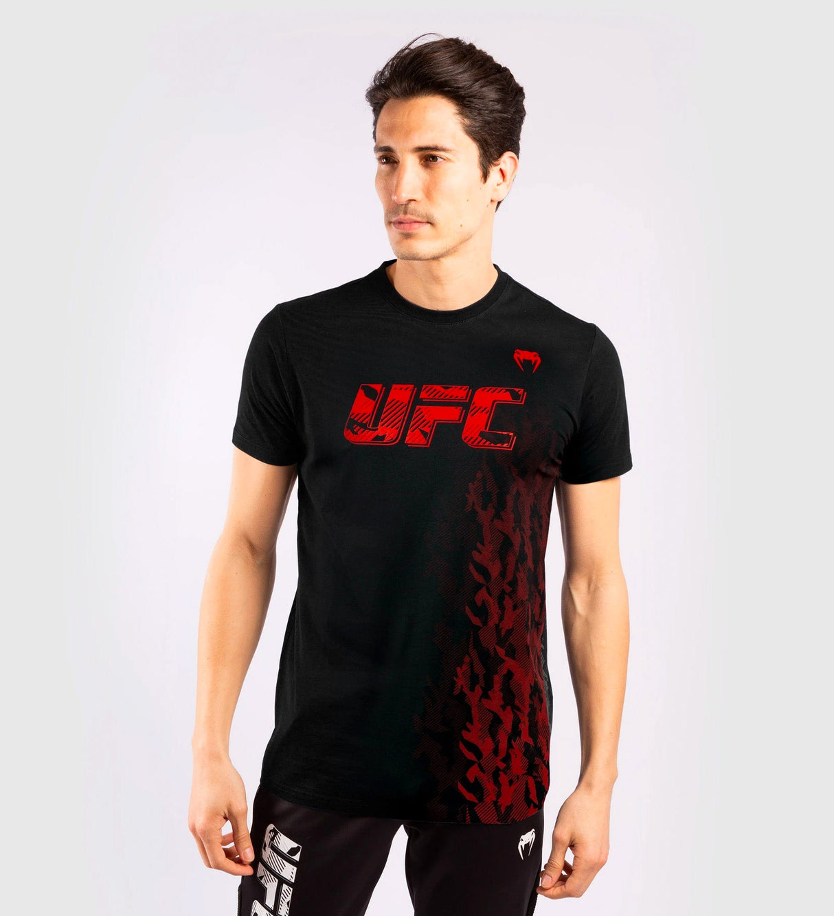 UFC Venum T-shirt Fight Week - Zwart/Rood - T-Shirt