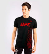UFC Venum T-shirt Fight Week - Zwart/Rood - T-Shirt