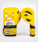 Venum Angry Birds (Kick)Bokshandschoenen Kids - Geel/Zwart - (Kick)Bokshandschoenen