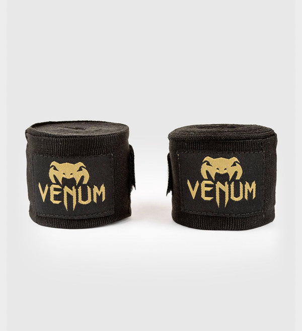 Venum Bandages - Zwart/Goud