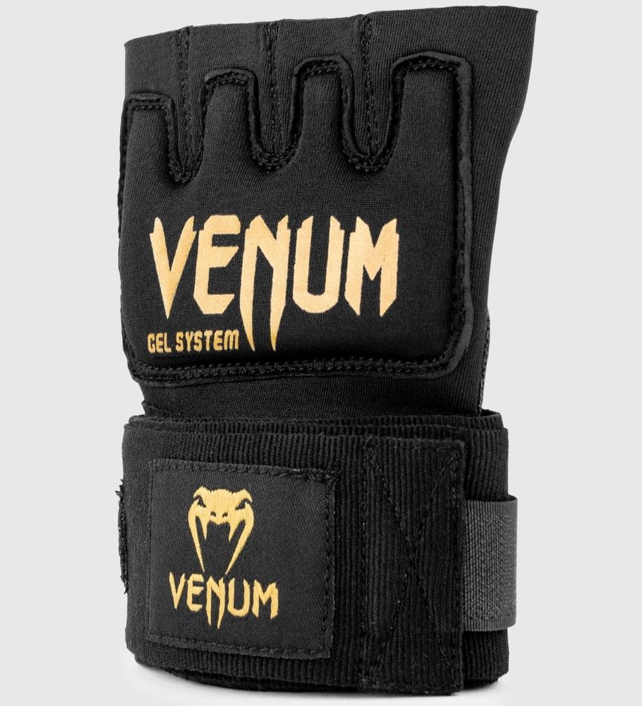 Venum Binnenhandschoenen Kontact - Zwart/Goud - Binnenhandschoenen