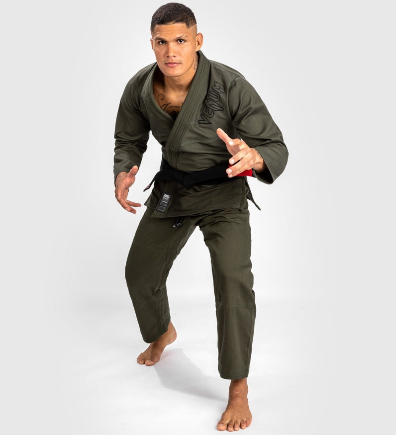 Venum BJJ Gi Contender 2.0 - Kaki Groen - BJJ Gi’s