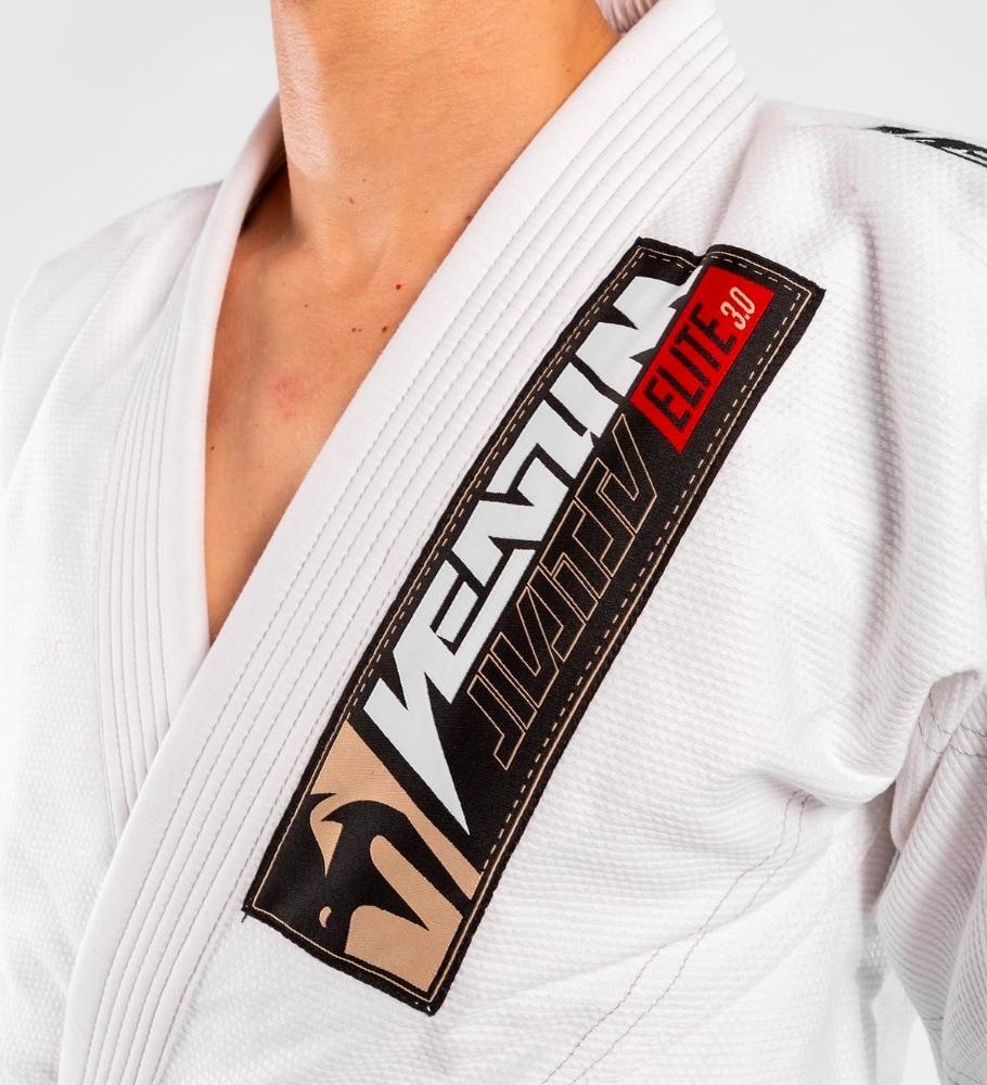 Venum BJJ Gi Elite 3.0 - Wit - BJJ Gi’s