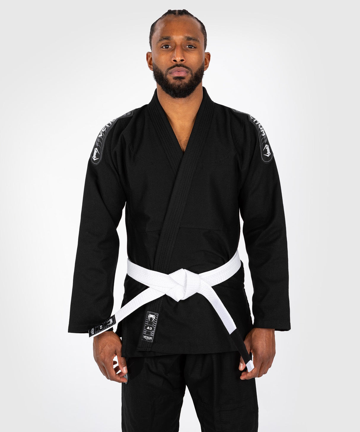Venum BJJ Gi First - Zwart - incl. witte band - BJJ Gi’s