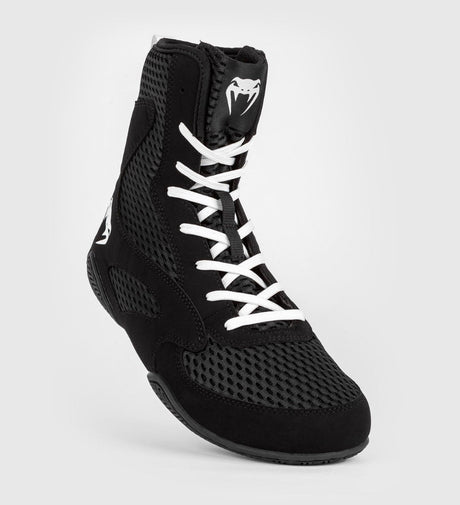 Venum Boksschoenen Contender - Zwart/Wit - Boksschoenen