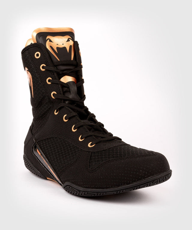 Venum Elite Boxing shoes - Black/Bronze - Boxing shoes
