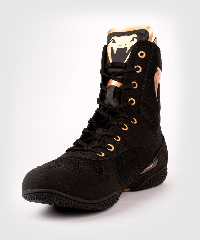 Venum Elite Boxing shoes - Black/Bronze - Boxing shoes